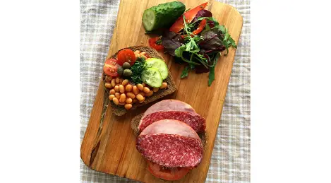 Sandwich "Bavarian guy"