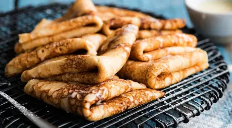 Crêpes simples au lait
