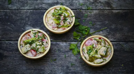 Quick stew of zucchini