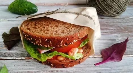 Hipster-Frühstücks-Sandwich