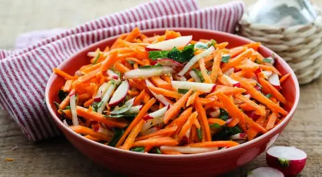 Insalata di radicchio e carote