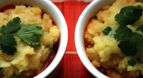 Italian style shepherd's pie