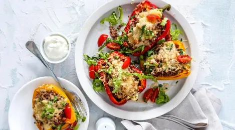 Pimientos Rellenos Rápidos