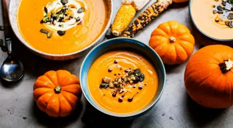 Pumpkin cream soup