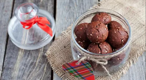 Italienische Schokoladenkekse