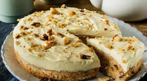 Carrot cheesecake