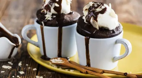 Magdalena en una taza