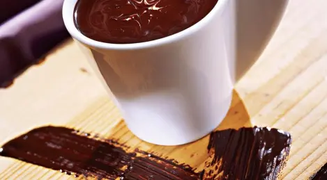 Hot chocolate with chili