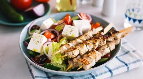 Turkey souvlaki