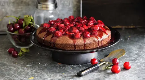 Chocolate Cherry Pie