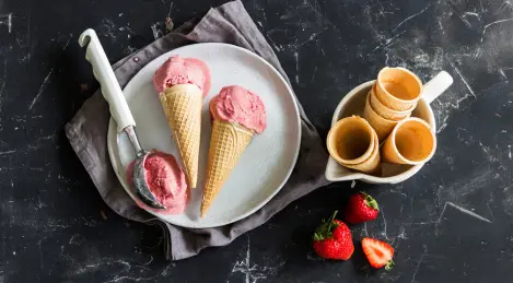 Hausgemachtes Sorbet