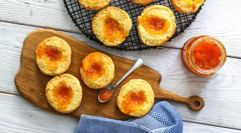 Sablés à la confiture
