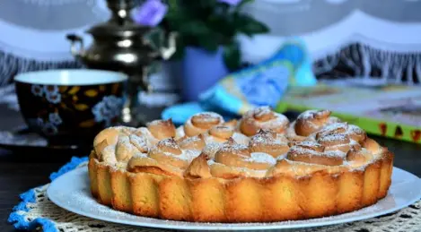 Plum cake con meringa