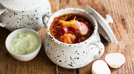 Bortsch de jeune chou