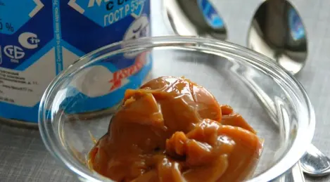 Lait concentré bouilli fait maison d'Elena Bon