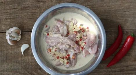 Marinada de coco para pollo y pescado