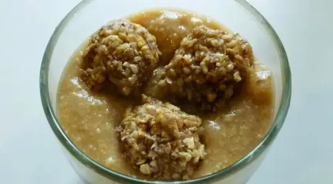 Blizzard avec des boules de biscuits