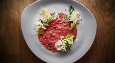 Veal carpaccio