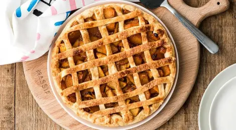 Tarte de carême aux coings