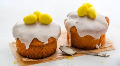 Lemon mini cakes