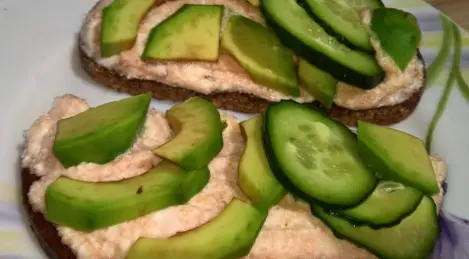 Panini con caviale di pollock