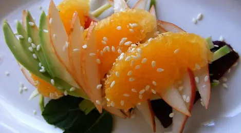 Roasted Beetroot Salad with Orange