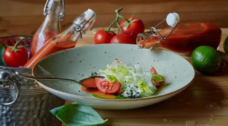 Tomato soup "Al pomodoro"