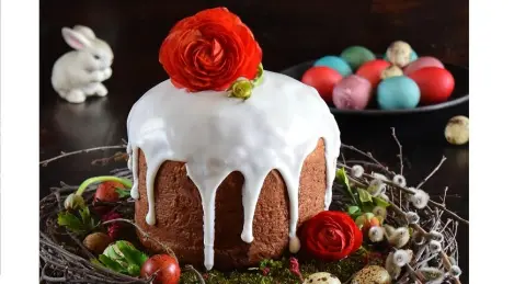 Kulich from Alexandria dough