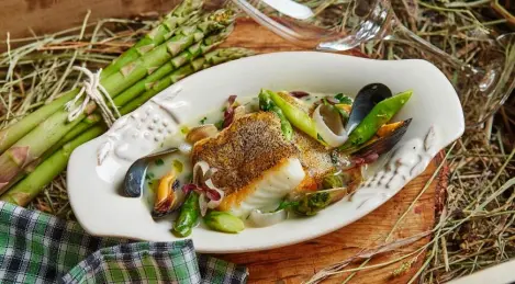 Flétan à l'aqua pazza