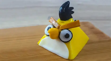 Angry Birds Yoghurt Cream with Orange Confit