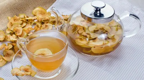 Brodo di faraona con antonovka