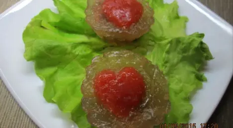 Aspic-cocktail "Bloody Mary"