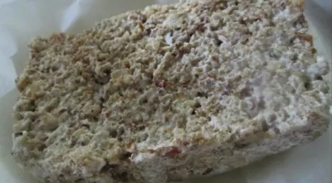 Bread semifreddo in Russian