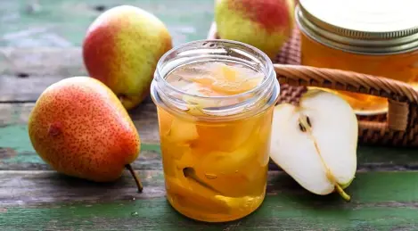Mermelada de pera al vino blanco