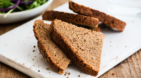 Pan Borodino en una máquina de pan