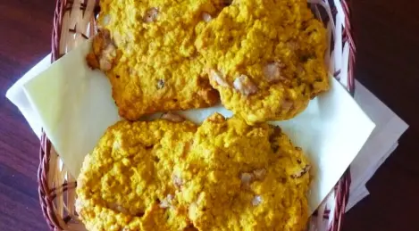 Biscotti di farina d'avena alla zucca