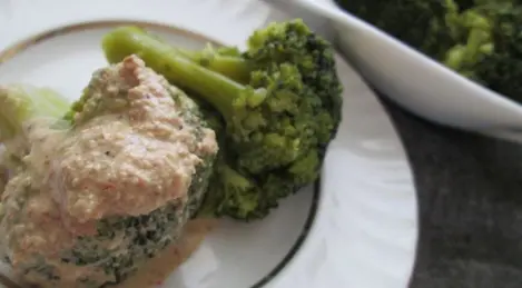 Broccoli with Baje sauce