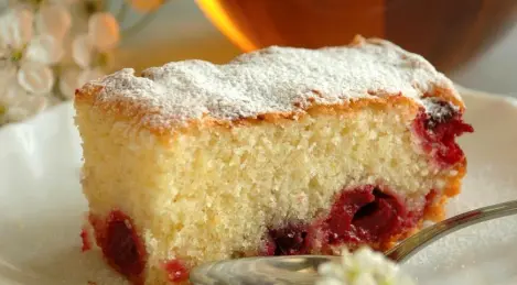 Leckerer Kirschkuchen