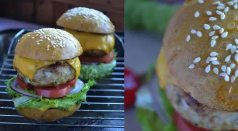 Indiburger con cotoletta alla griglia