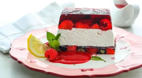 Berry terrine