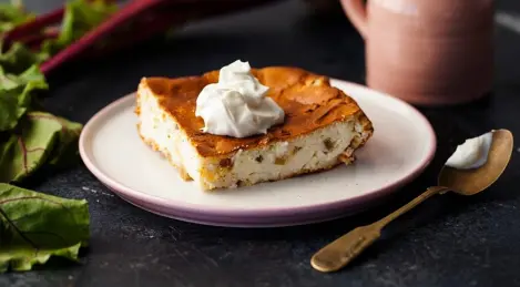 Casserole de fromage blanc aux betteraves