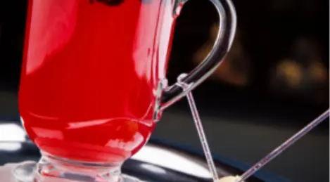 Cocktail "Bacca primaverile"