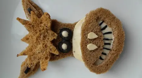 Sandwich for the first of April "Merry horse"