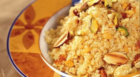 Couscous with nuts