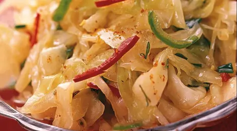 Kimchi (Cabbage in Korean)