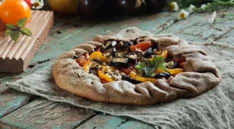 Galette con verdure