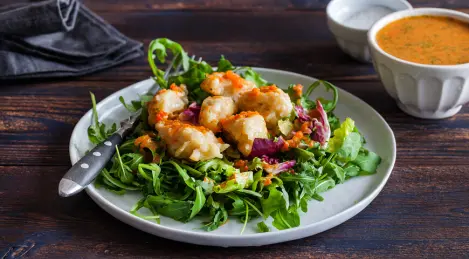 Albóndigas en salsa de pimiento dulce