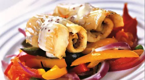 Haddock with vegetables