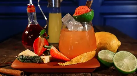 Spring swing cocktail