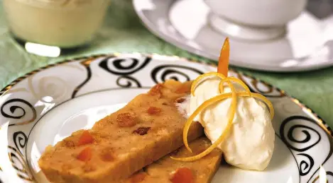 Budino di pane dolce
